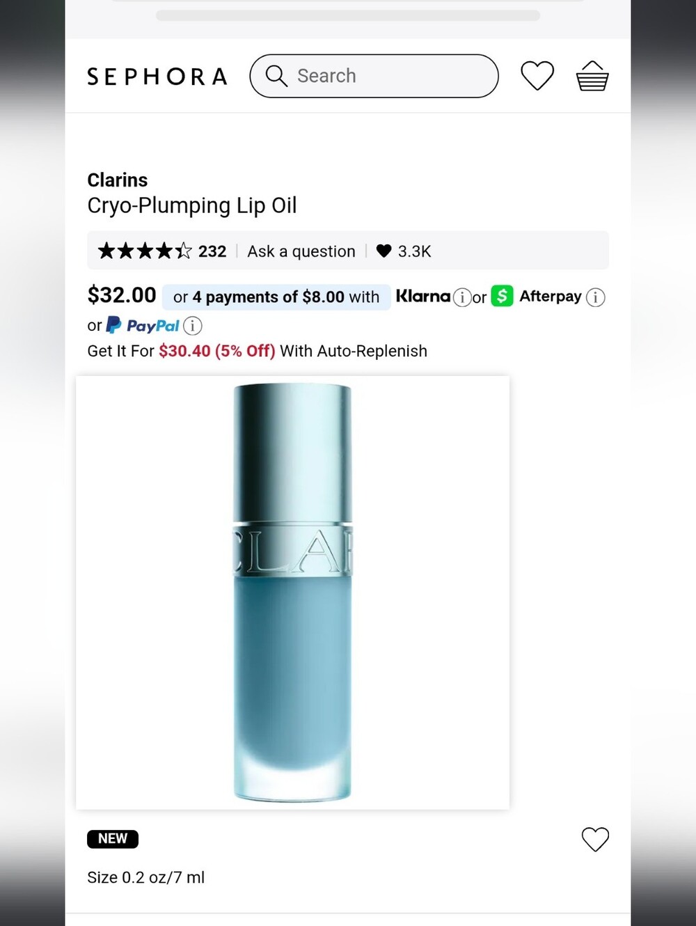 Clarins Cryo-Mask with Lip Oil & Lip Oil Balm PR Package - Picture 3 of 4